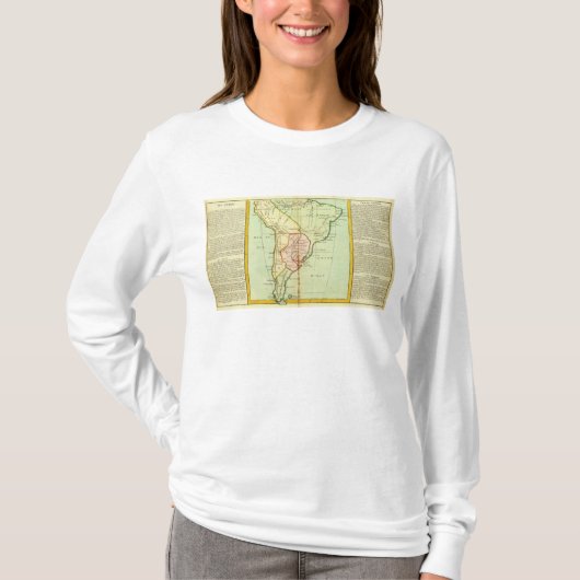 ペルー、チリ、ブラジル、パラグアイ Tシャツ (正面)