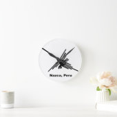 ペルー,ハチドリ·ナスカ ラウンド壁時計 (ホーム)