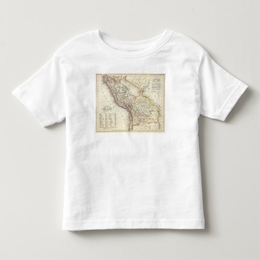 ペルー、ボリビア2 トドラーTシャツ (正面)