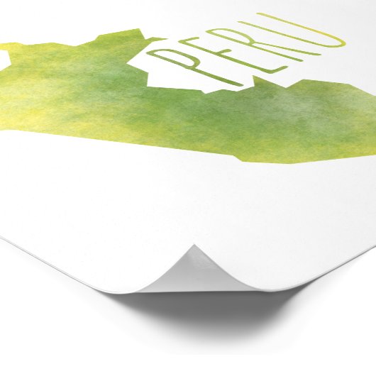 ペルー ポスター (角)