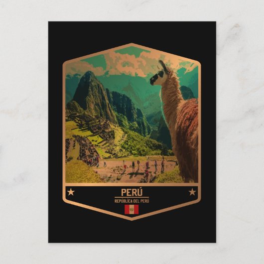 ペルー ポストカード (正面)