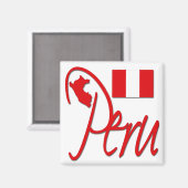 ペルー マグネット (正面/裏面)