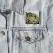 ペルー、マチュピチュ。マチュの古代の城 缶バッジ (インサイチュ)