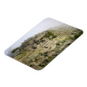 ペルー、マチュピチュ。マチュウの古代の城塞 マグネット (左側)