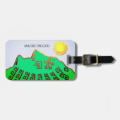 ペルー・マチュピチュ ラゲッジタグ (正面横)