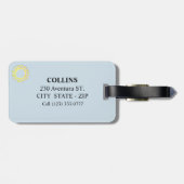 ペルー・マチュピチュ ラゲッジタグ (裏面横)