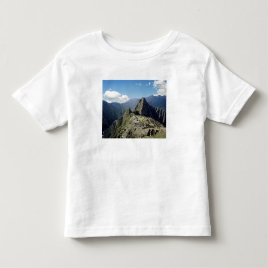 ペルー、マチュピチュ、失われた古代都市2 トドラーTシャツ (正面)