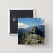 ペルー·マチュ·ピチュ古代失った都市2 缶バッジ (正面&裏面)