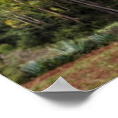 ペルー、マラス。神聖な谷の上の風景 ポスター (角)