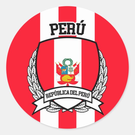 ペルー ラウンドシール (正面)