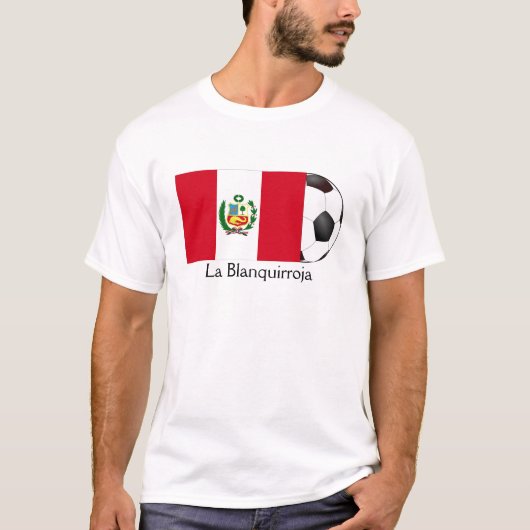ペルー「ラ・ブランキロハ」 Tシャツ (正面)