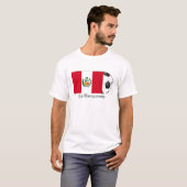 ペルー「ラ・ブランキロハ」 Tシャツ (正面フル)