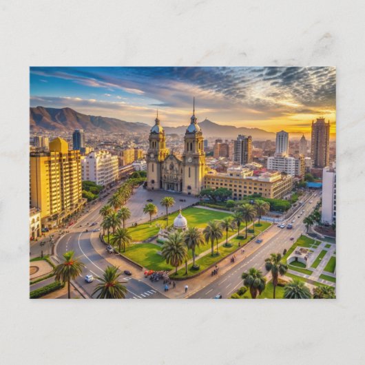 ペルー，リマ ポストカード (正面)