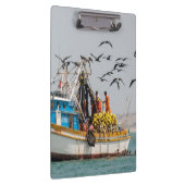 ペルー、ロス·オルガノス。魚釣りボートインロスオルガノス クリップボード (右)