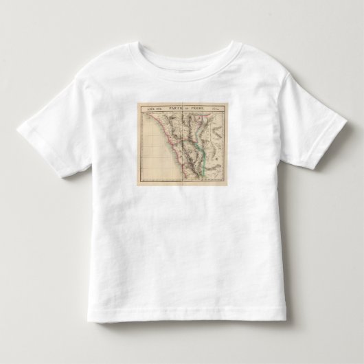 ペルー、南アメリカ14 トドラーTシャツ (正面)