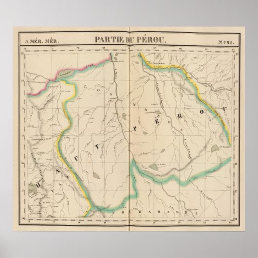 ペルー、南米21 ポスター (正面)
