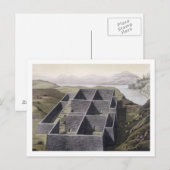 ペルー、Calloのインカ宮殿の遺跡より、『Le』より ポストカード (正面/裏面)