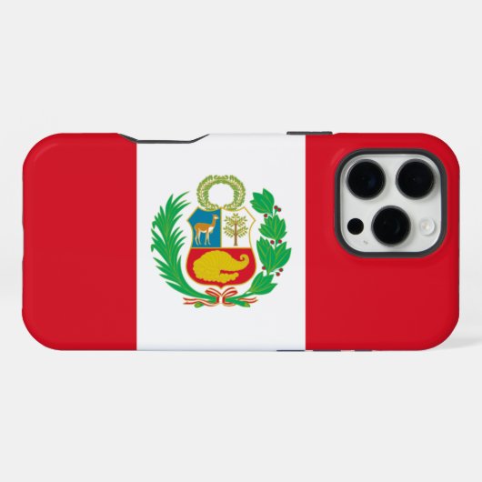 ペルー iPhoneケース (裏面横)