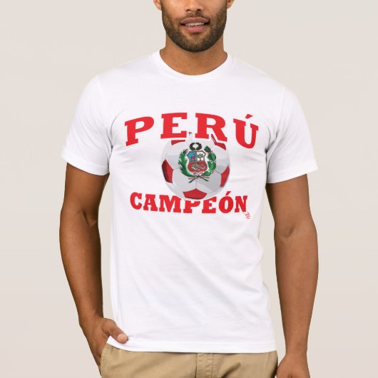 ペルーCampeon 2011年- InKa1821ラベル Tシャツ (正面)