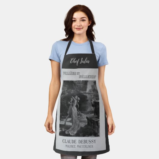 ペレアスとメリサンドオペラ， 1902 エプロン (着用した状態)