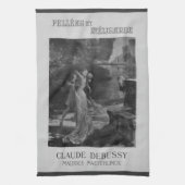 ペレアスとメリサンドオペラ， 1902 キッチンタオル (縦)