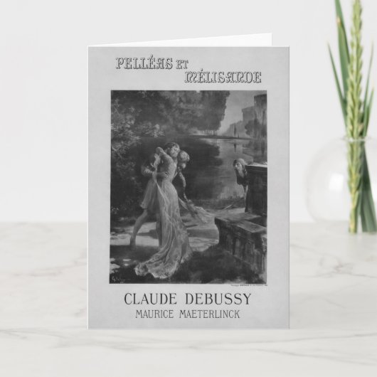 ペレアスとメリザンド オペラ、1902 カード (正面)