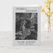 ペレアスとメリザンド オペラ、1902 カード (黄色い花)