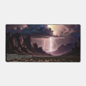 ペレク・シヴラ - ライトニング デスクマット (正面)