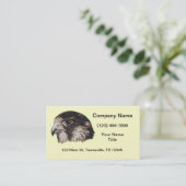 ペレグリンフェイク刺繍 名刺 (スタンド正面)