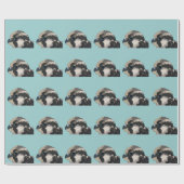 ペレグリン《鳥》ハヤブサバードアート ラッピングペーパー (フラット)