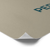 ペレグリン《鳥》ハヤブサ移行マップ – ミニマリスト ポスター (角)