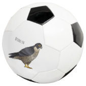 ペレグリン《鳥》ハヤブサ鳥の漫画イラストレーション サッカーボール (3/4)