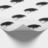 ペレグリン《鳥》ハヤブサ(イラストレーション) ラッピングペーパー (角)