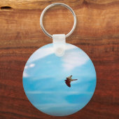 ペレグリン《鳥》ハヤブサ キーホルダー (正面)