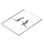 ペレグリン《鳥》ハヤブサ ノートブック (左側)