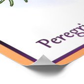 ペレグリン《鳥》ハヤブサ ポスター (角)