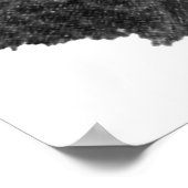 ペレグリン《鳥》ハヤブサ – 鉛筆 ポスター (角)