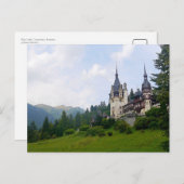 ペレシュ城、トランシルヴァニア、ロマニア ポストカード (正面/裏面)