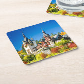ペレス城シナイ スクエアペーパーコースター (アングル)