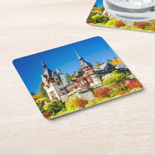 ペレス城シナイ スクエアペーパーコースター (アングル)