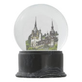 ペレス城 スノーグローブ (裏面)