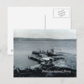 ペレティエ島フェリー葉書 ポストカード (正面/裏面)