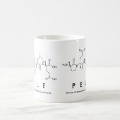 ペレペプチド名mug コーヒーマグカップ (中央)