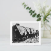 ペレマロッケ鉄道貨物船 ポストカード (スタンド正面)