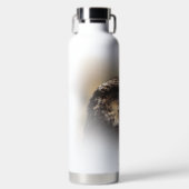 ペレ素晴らしグリン《鳥》ハヤブサのVignettedプロフィール ウォーターボトル (正面)