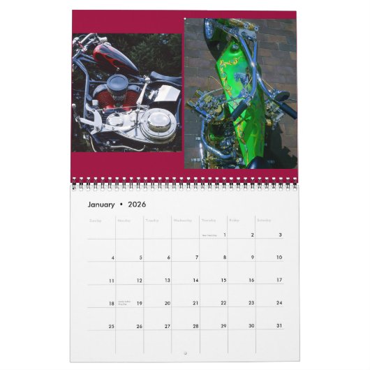 ペレ絵を描イッツ カレンダー (1月 2026)