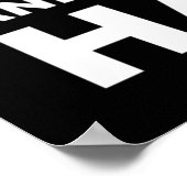 ペロシの引用文を殴おもしろいる ポスター (角)