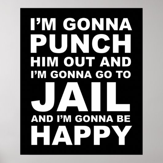 ペロシの引用文を殴おもしろいる ポスター (正面)