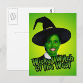 ペロシ：西の邪悪な魔女 ポストカード (正面/裏面)