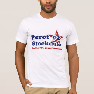 ペロストックデール92ヴィンテージ政治動揺して Tシャツ